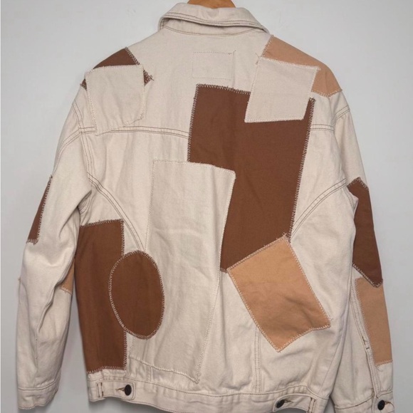 Urban Outfitters Colorblock Jean Jacket - Picture 5 of 10